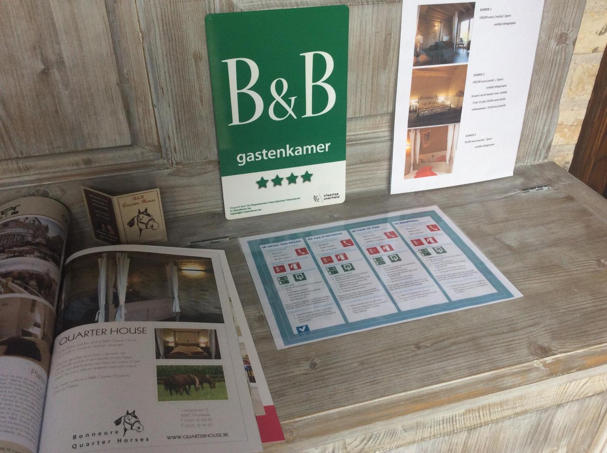 B&B Quarterhouse Moerkerke Eksteriør bilde